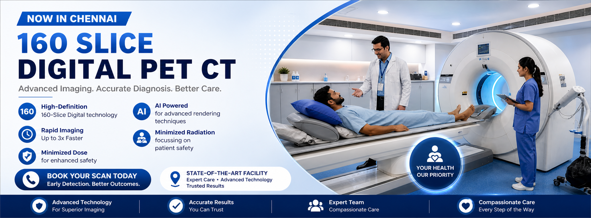 60-Slice Digital PET CT Scanner – Advanced Medical Imaging Chennai